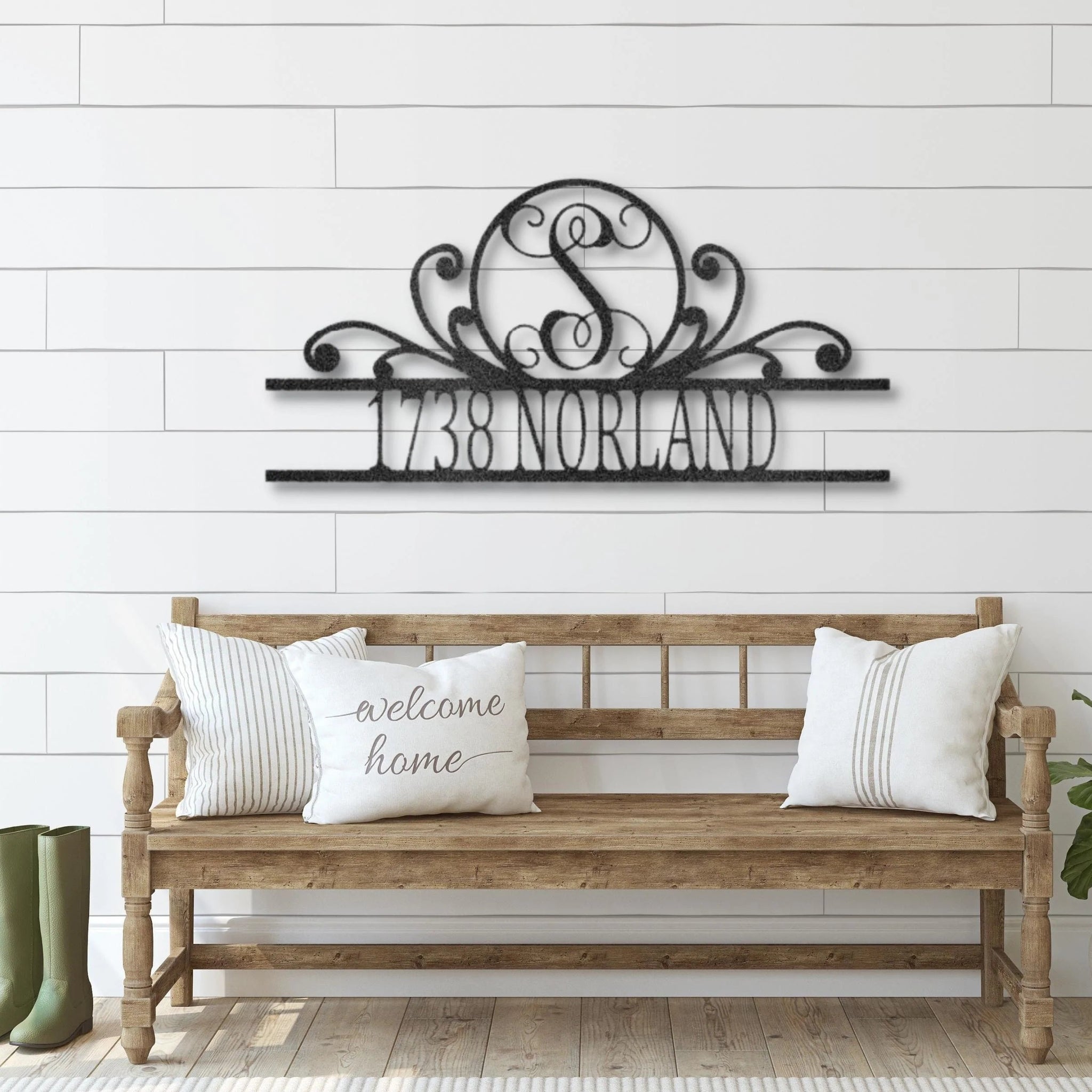 Metal Address Sign - Stylinsoul