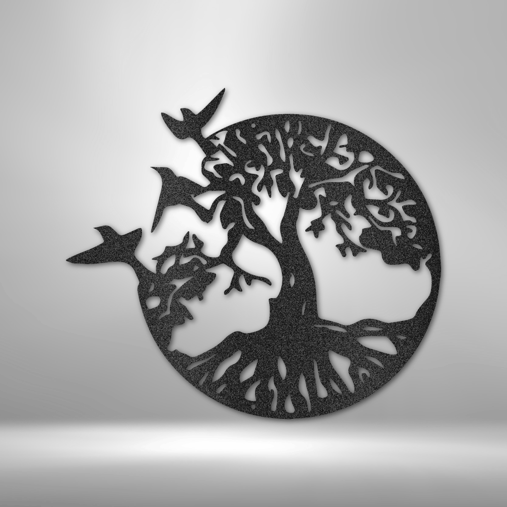 Take Flight Tree - Steel Sign - Stylinsoul
