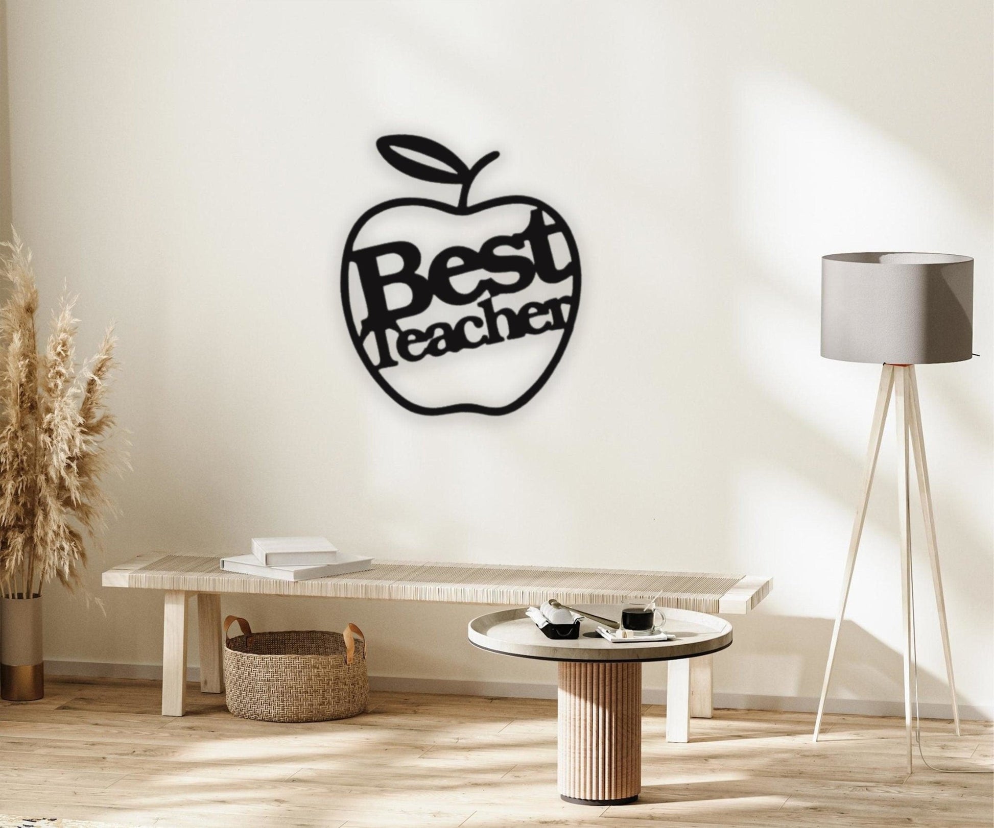 Best Teacher Gift - Metal Wall Sign - Teacher Appreciation Art - Classroom Decor - Stylinsoul