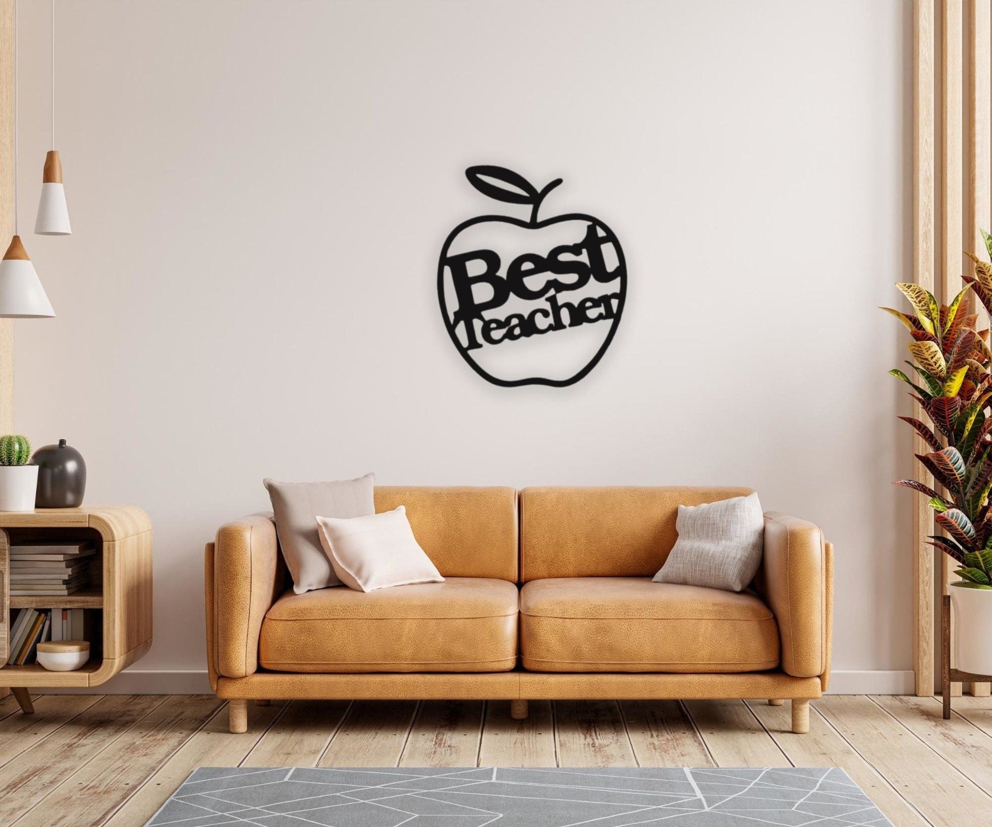 Best Teacher Gift - Metal Wall Sign - Teacher Appreciation Art - Classroom Decor - Stylinsoul