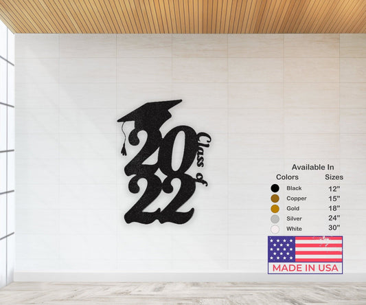 Class of 2022 Graduation Gift - Celebrate the Achievement with a Metal Sign for High School Graduation - Stylinsoul