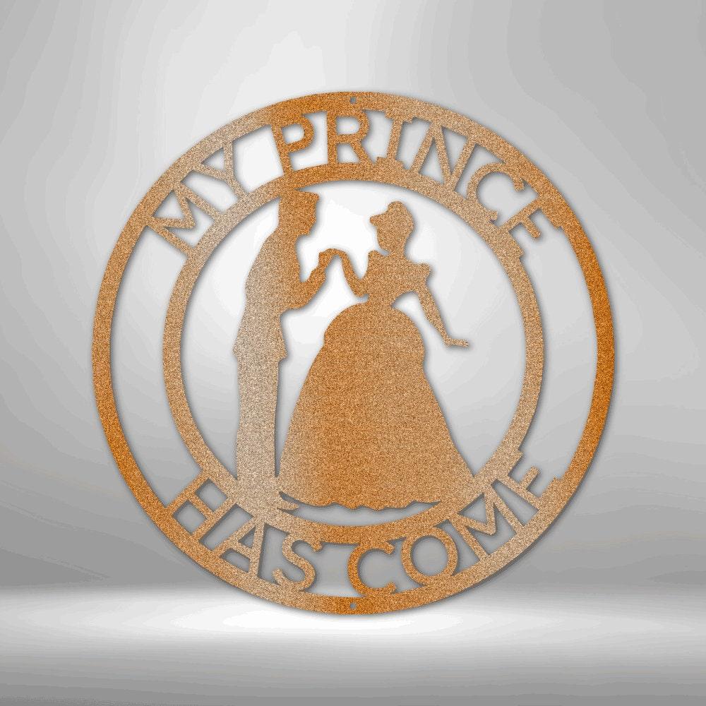 Couples Monogram Sign - Personalized Metal Wall Art for Newly Engaged Couples - Stylinsoul