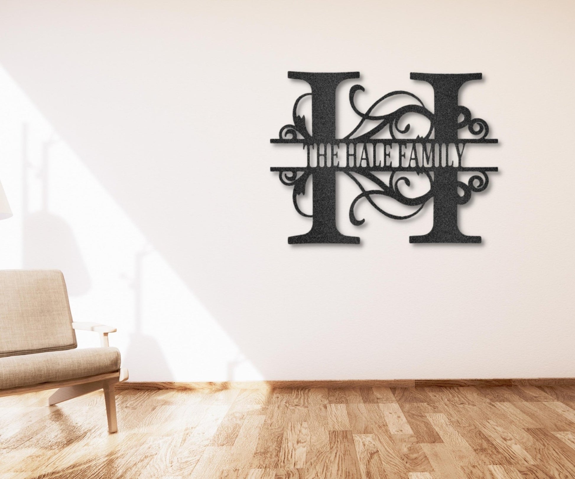 Farmhouse Last Name Sign - Family Name Sign - Housewarming Farmhouse Decor - Stylinsoul