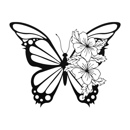 Graceful Butterfly Metal Wall Art: Elegance and Beauty for Your Space - Stylinsoul