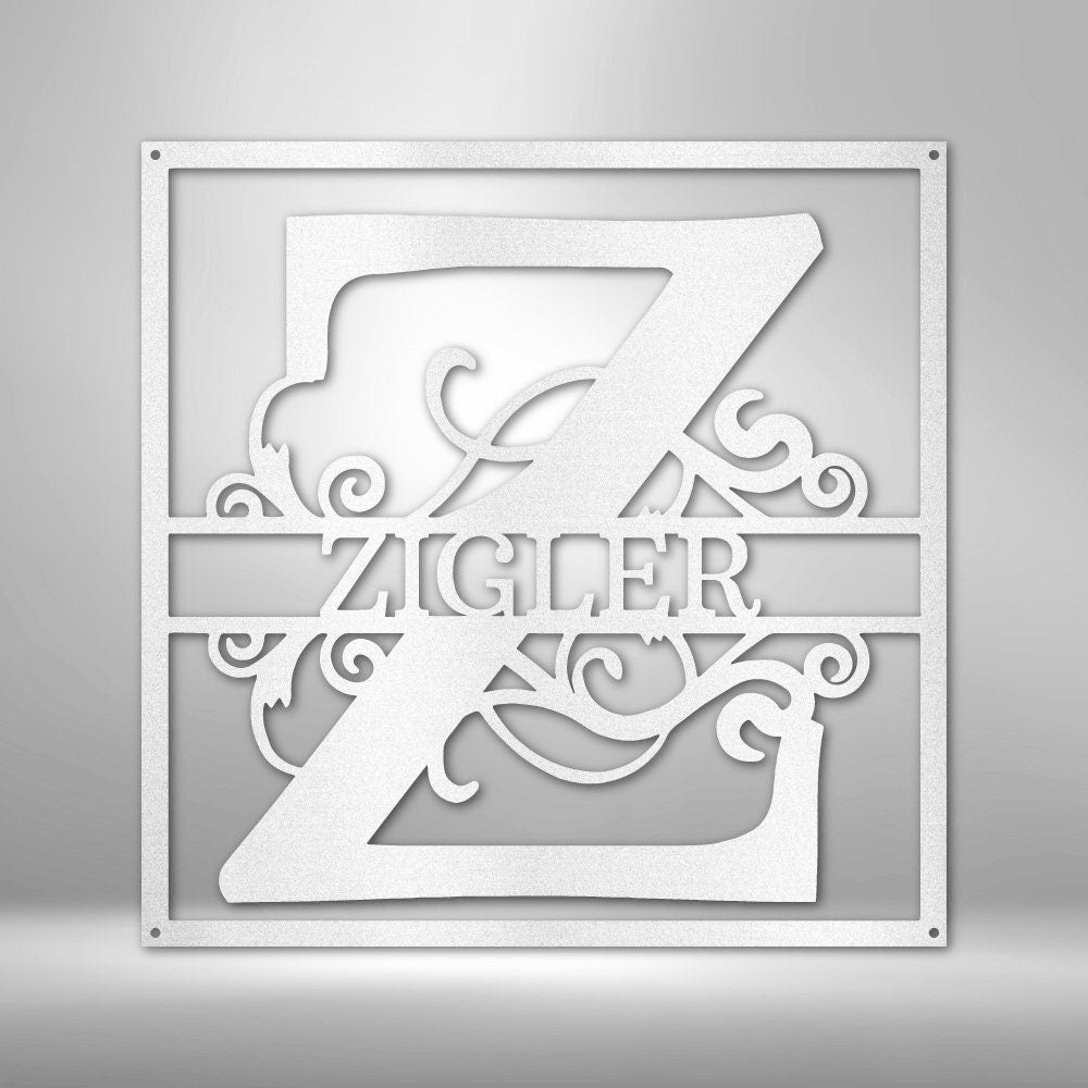 Custom Metal Name Sign - Last Name Sign - Family Name Sign - Housewarming Gift - Farmhouse Wall Art Decor - Stylinsoul