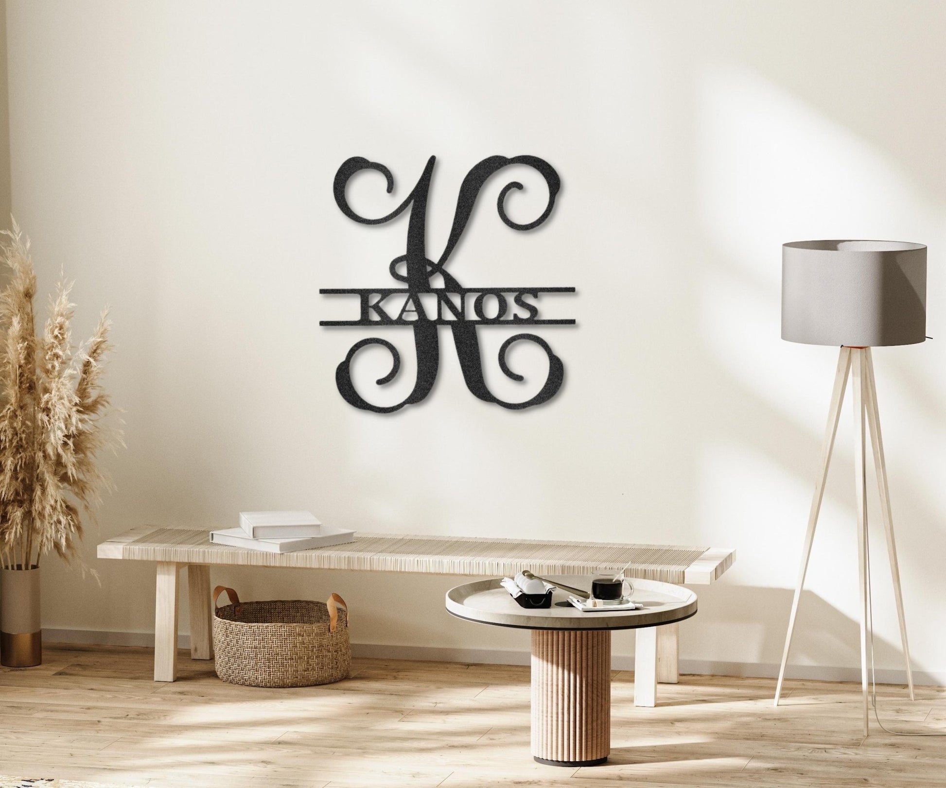 Last Name Sign - Couple Name Sign - Housewarming Gift for Farmhouse Decor - Stylinsoul