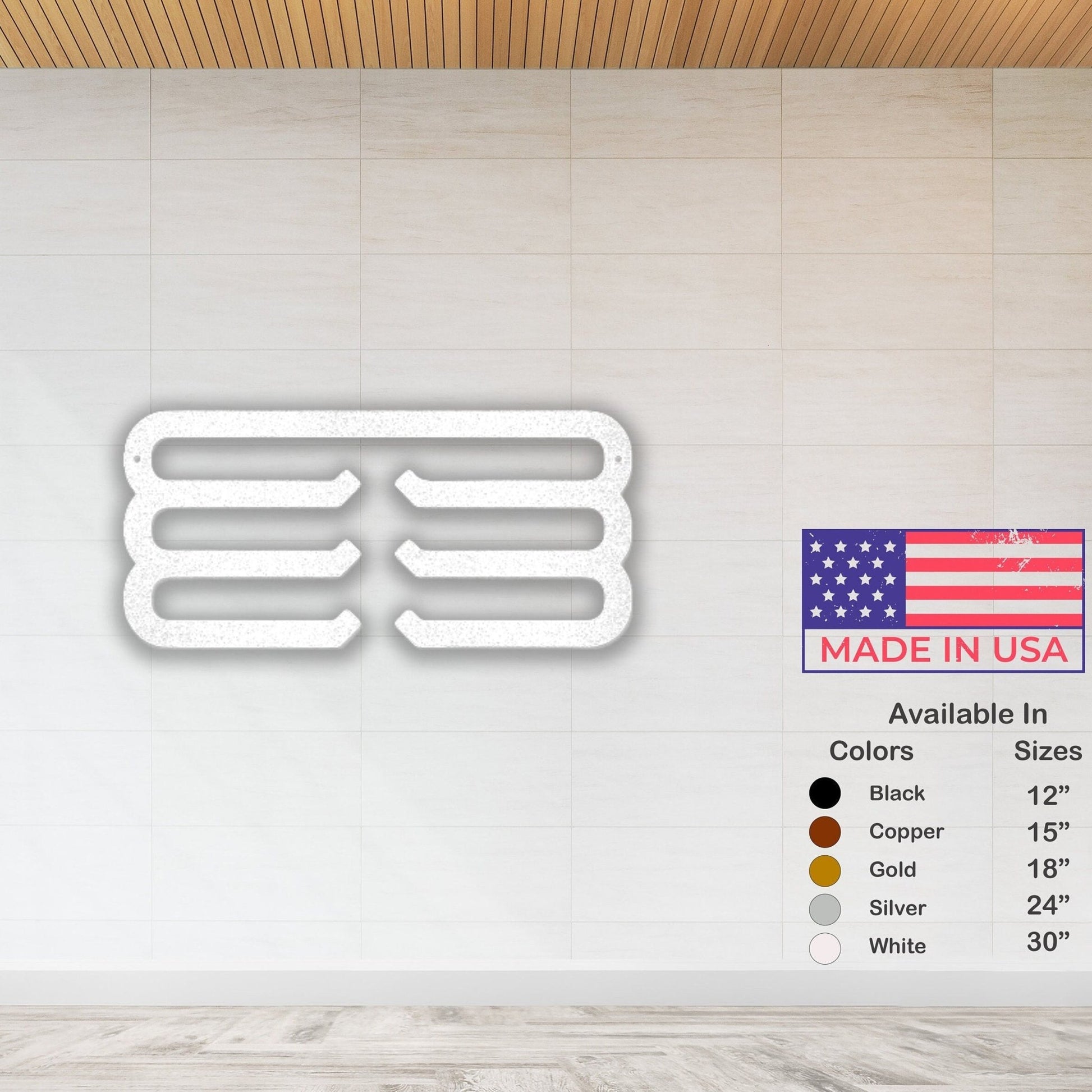 Medal Hanger Metal Sign - Sports Medal Holder Display - Trophy Wall Hanging Holder - Stylinsoul