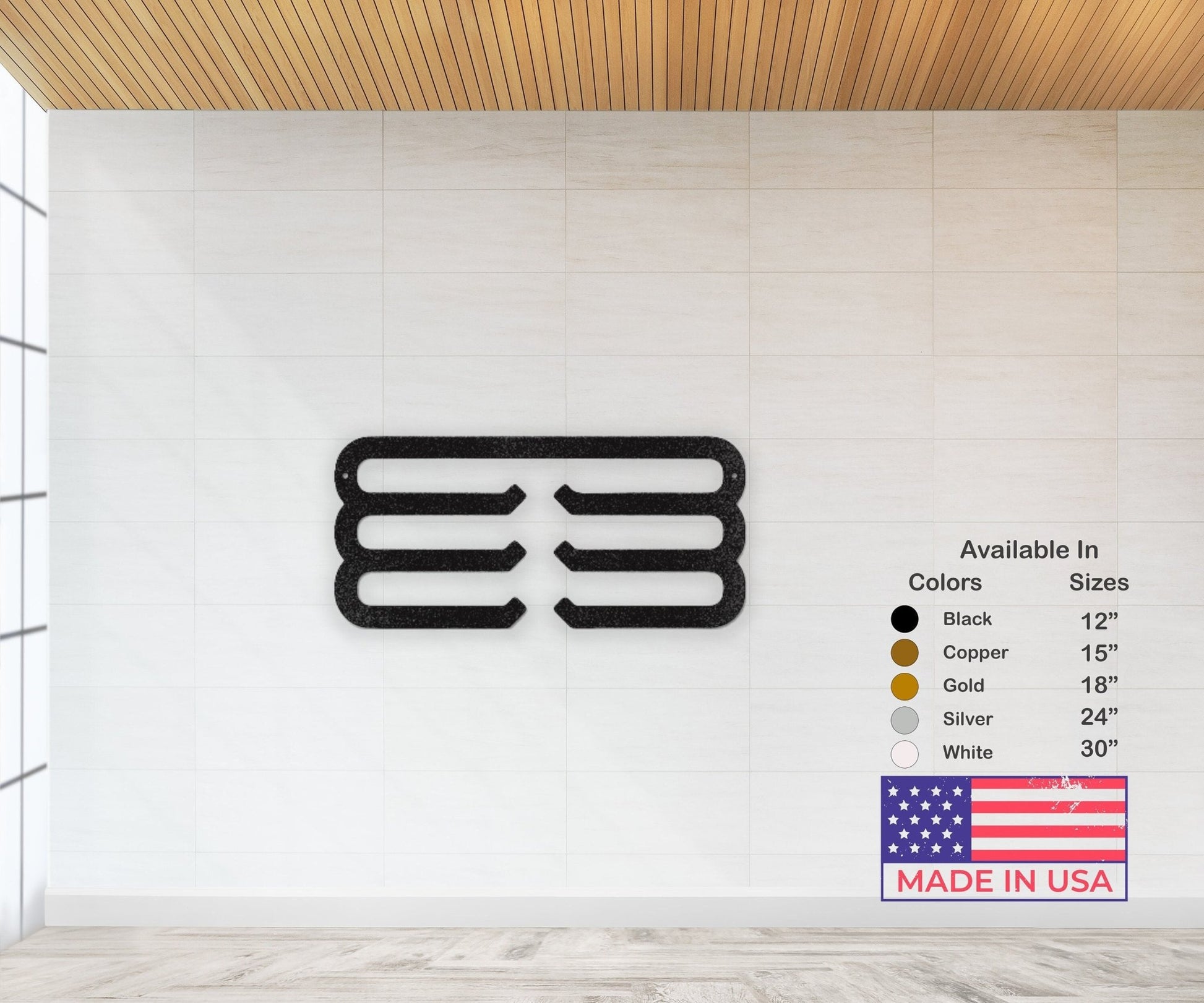 Medal Hanger Metal Sign - Sports Medal Holder Display - Trophy Wall Hanging Holder - Stylinsoul