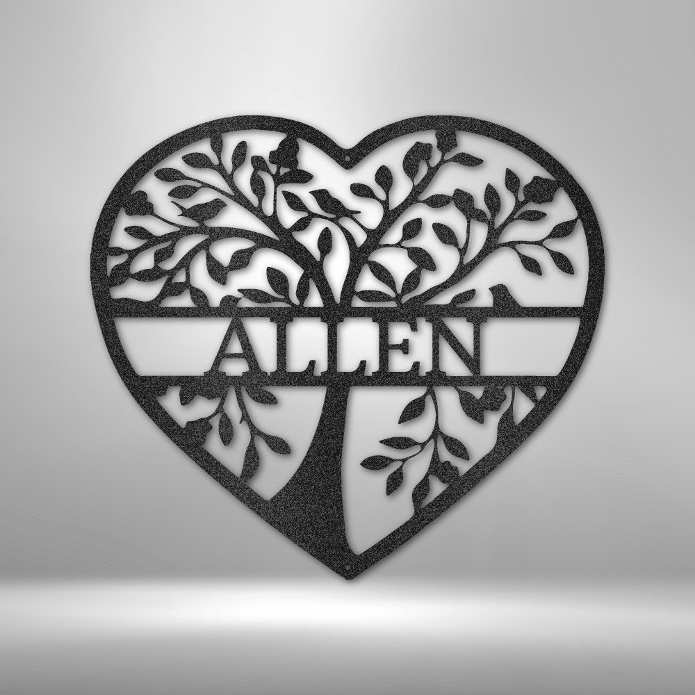Metal Tree Wall Art - Family Metal Wall Sign - Personalized Family Gift for Home Decor - Stylinsoul