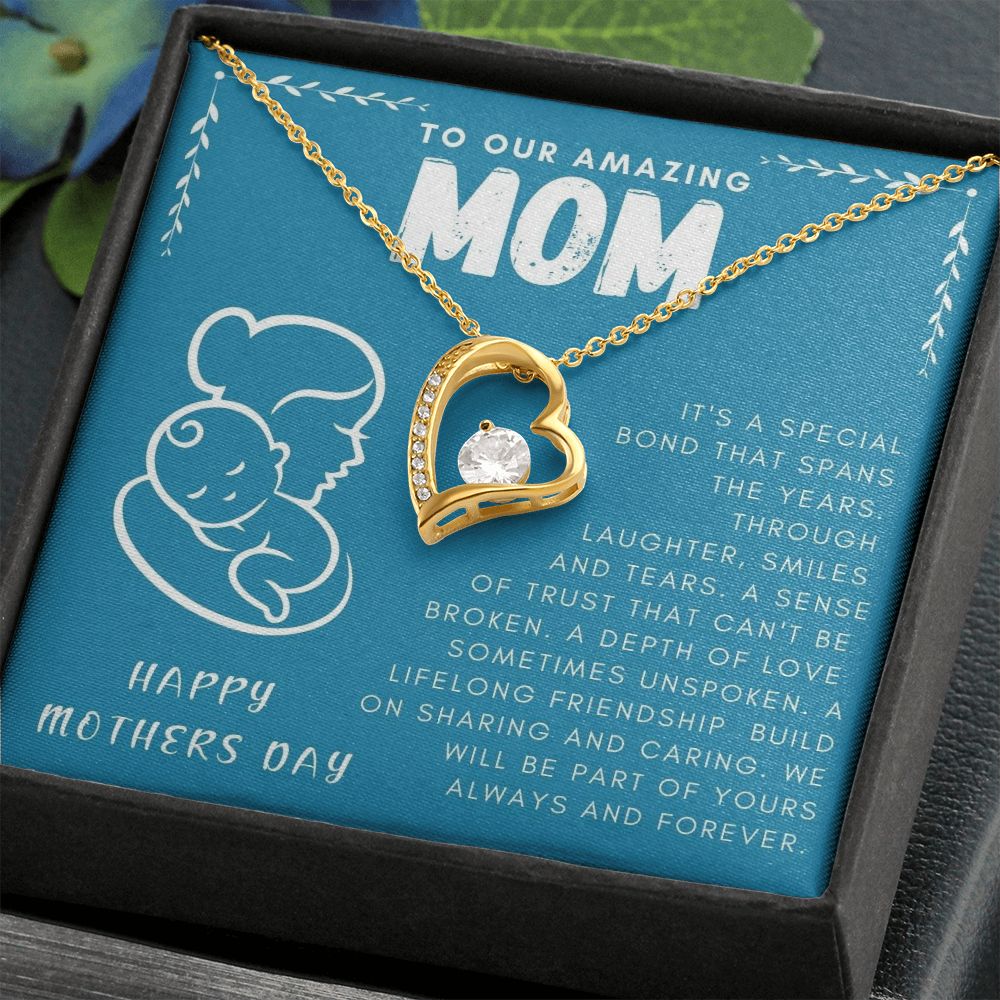 Mom Necklace Forever Love - Stylinsoul