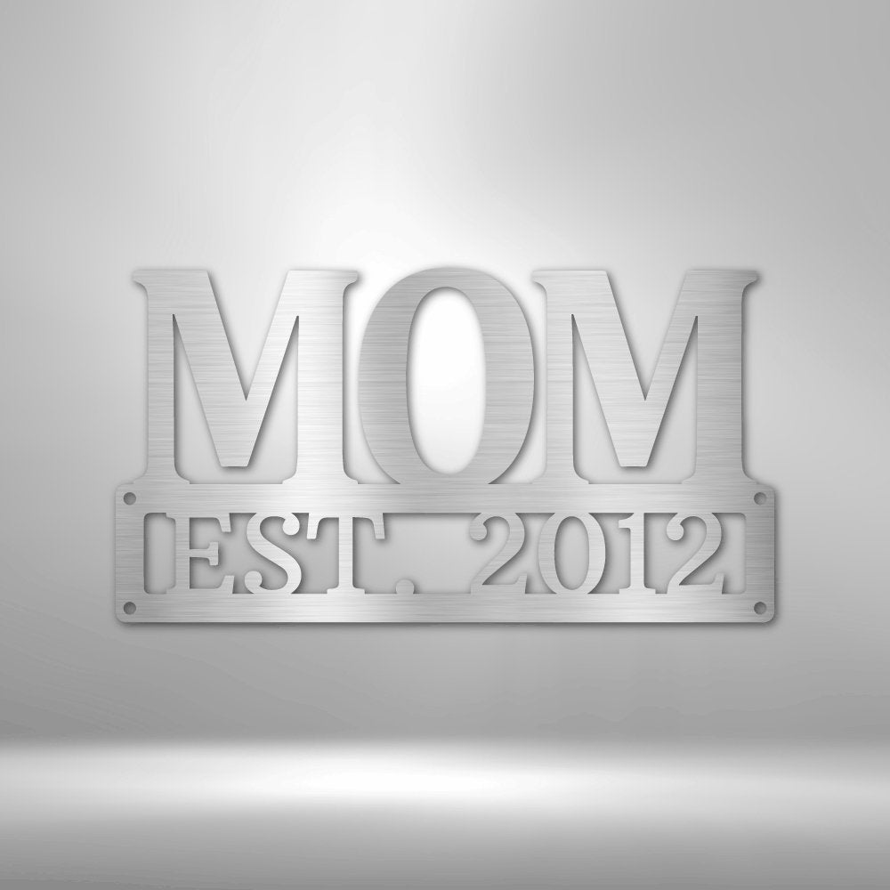 Mother's Day Plaque Steel Sign - Heartwarming Gift for Mom - Stylinsoul