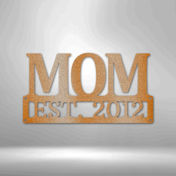 Mother's Day Plaque Steel Sign - Heartwarming Gift for Mom - Stylinsoul