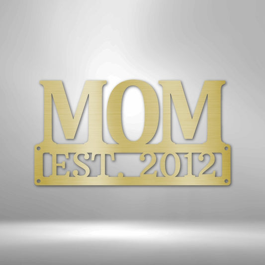 Mother's Day Plaque Steel Sign - Heartwarming Gift for Mom - Stylinsoul