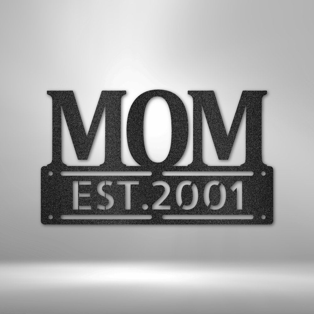 Mother's Day Plaque Steel Sign - Personalized Metal Wall Art for Mother's Day Gift - Stylinsoul