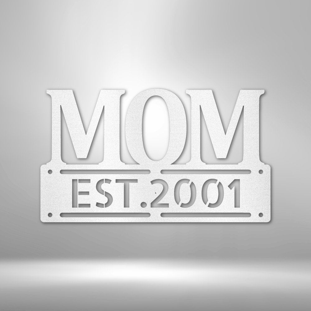 Mother's Day Plaque Steel Sign - Personalized Metal Wall Art for Mother's Day Gift - Stylinsoul