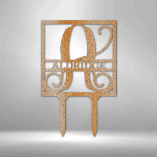 Personalized Metal Yard Address Sign - Outdoor Garden Stake Sign for Garden Decor - Stylinsoul