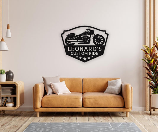 Personalized Sign For Garage - Mechanic Sign - Motorcycle Garage Shop Gift - Stylinsoul