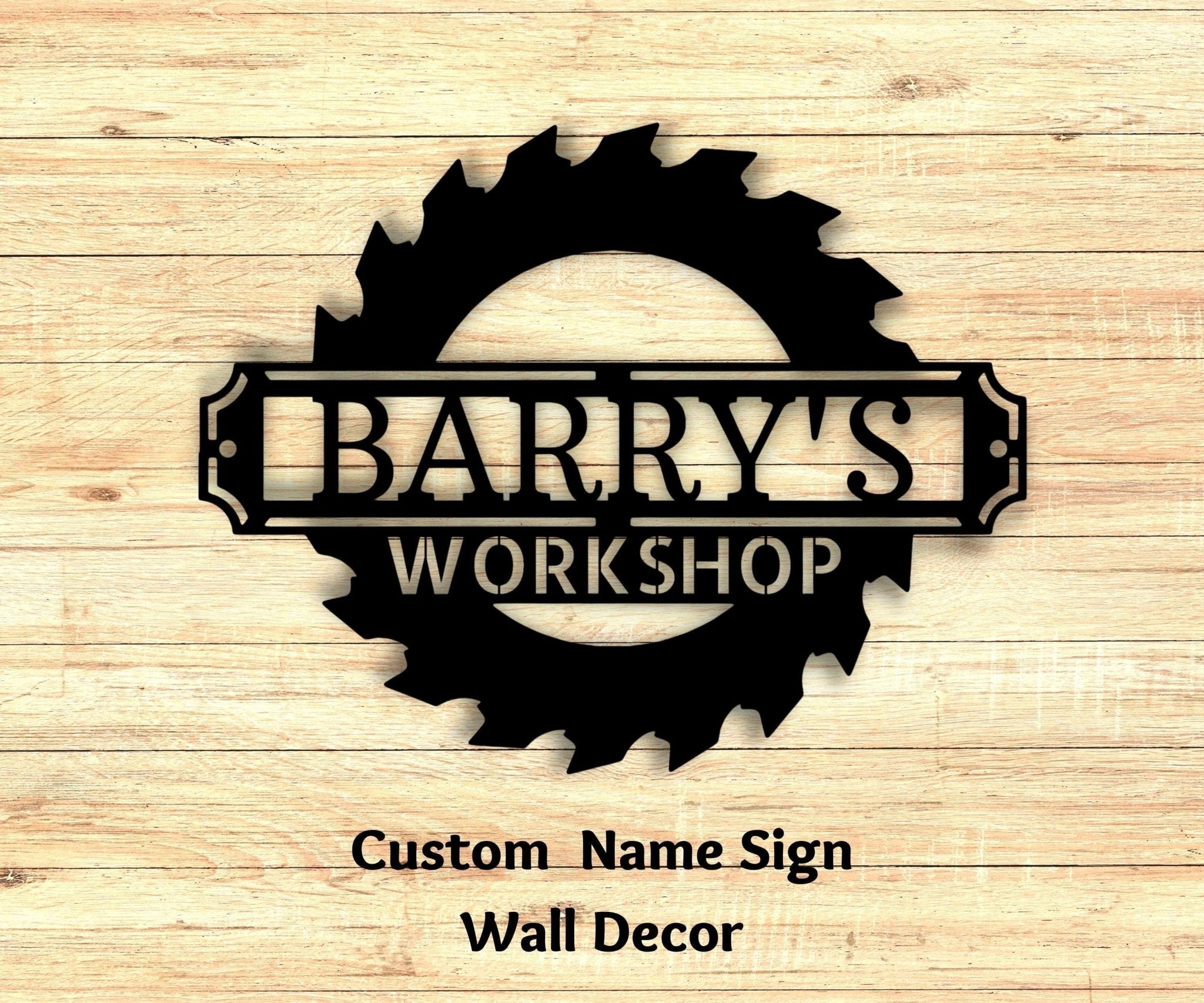 Sawmill Metal Sign - Wall Hanging Decor Gift for Woodworking Enthusiasts - Stylinsoul