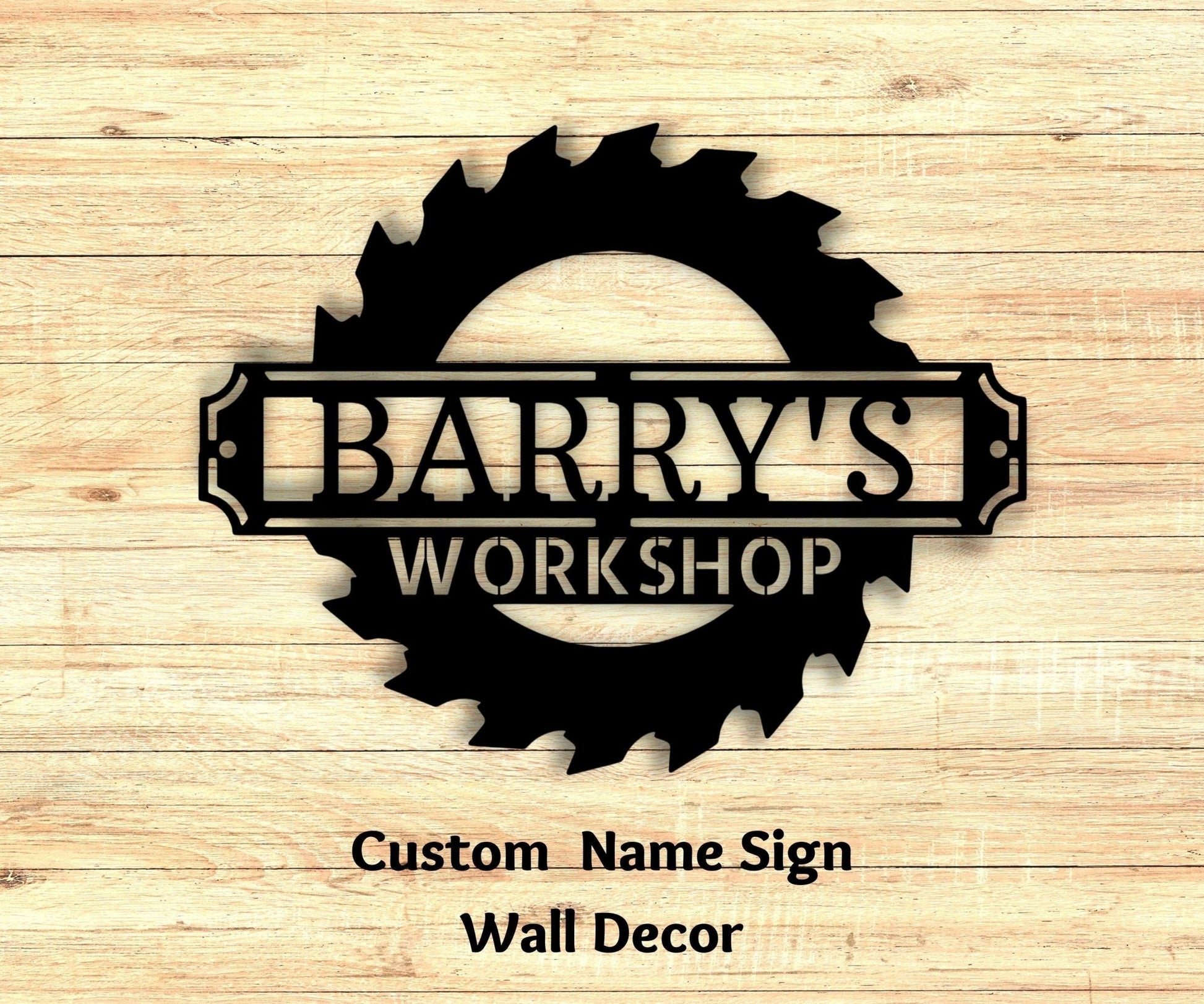 Sawmill Metal Sign - Wall Hanging Decor Gift for Woodworking Enthusiasts - Stylinsoul