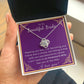 To My Bride, Necklace For Bride, Gift For Bride, Necklace With Message Card - Stylinsoul